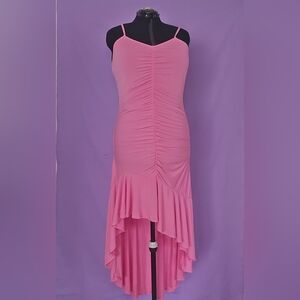 VENUS Pink High Low Dress
